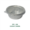 round-aluminum-tray-350ml - ảnh nhỏ  1