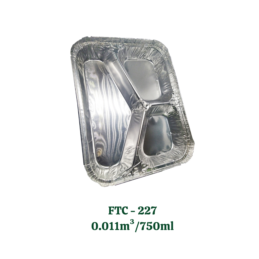 FTC 3-Compartment Food Container