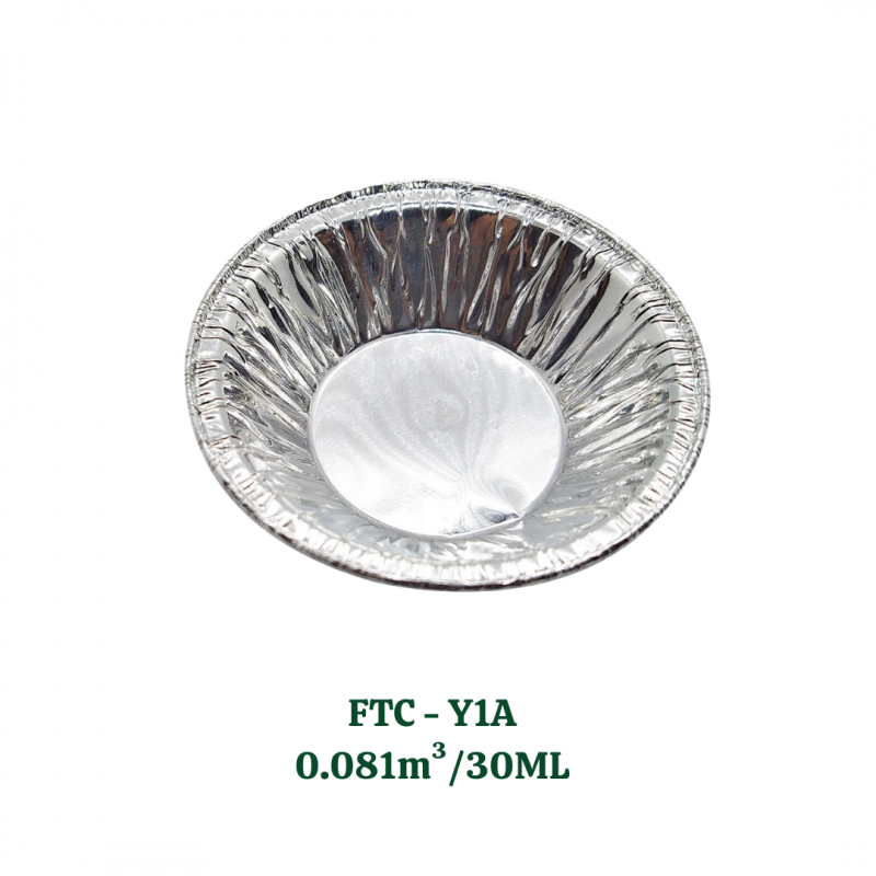 30ml Aluminum Foil Tray for Grilled Oysters & Egg Tarts