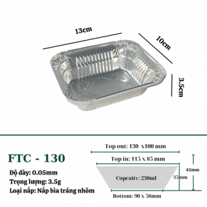Aluminum Foil Tray (230ml)