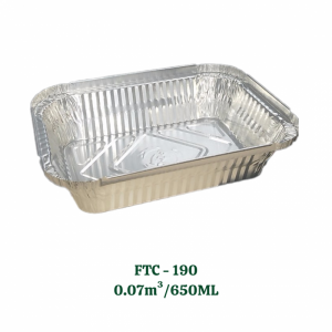 Hộp Nhôm Đựng Cơm 650ml
