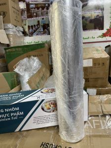 Cuộn giấy bạc khổ 45cm nặng 3kg (cuộn trần)