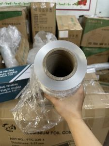 Cuộn giấy bạc nướng 45cm nặng 5kg (cuộn trần)
