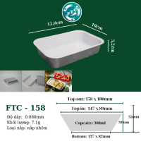 Hộp đựng cơm hàng không 300ml